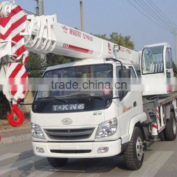 China supplier lifting equipment cranes 7ton 8ton 10ton 12ton mini truck cranes