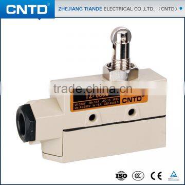 CNTD Factory Supply Heavy Duty Door Micro Limit Switch with Roller Plunger for Sliding Doors/Windows TZ-6002