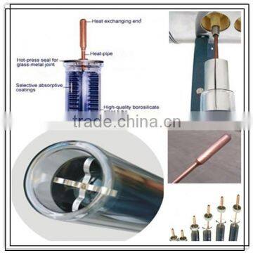 High Quolity Heat Sensitive Coating Heat Pipe Solar Vacuum Tube photo-3