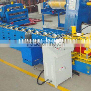 Automatic Colored Steel Ridge Cap Roll Forming Machine