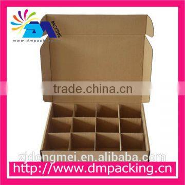 corrugated carton box with dividers