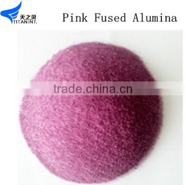 99.5% Al2O3 Pink Fused Alumina for Abrasives and Refractory