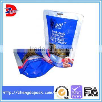 food grade freezer bags stand up pouch