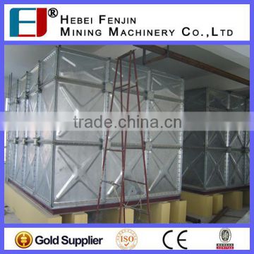 Non Pollution Modular Hot Dip Galvanized Steel Water Tank For Firefighting