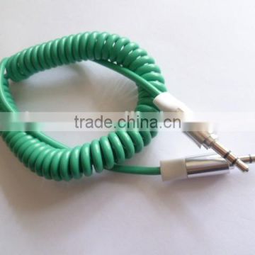 factory wholesale high speed spiral metal shell DC3.5 cable