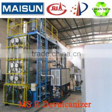 devulcanizer controlled by PLC