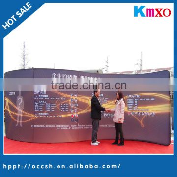 advertising display stand wall/tension fabric banner wall/exhiibition wall