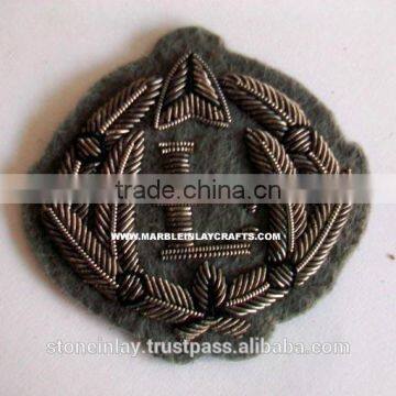 Hand Embroidered Badge, Fashion Embroidered Badge