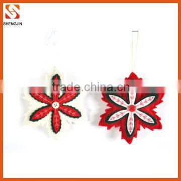 Hot wholesale custom felt christmas tree decorations