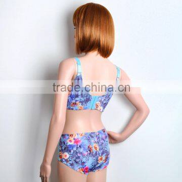 Daily Classical Romantic China Supplier Underwired Women in Pink Bra and Panties Sexy Bra Panty Girls photo-3