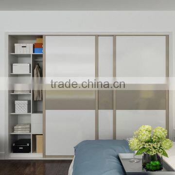2016 Modern High Gross Lacquer Double Color Wardrobe