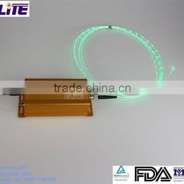 FDA Certify 15mw RGB Fiber laser Module with ST Connector for Fibrance Fiber, Solution for Bendable Fiber Optic Lines with Laser