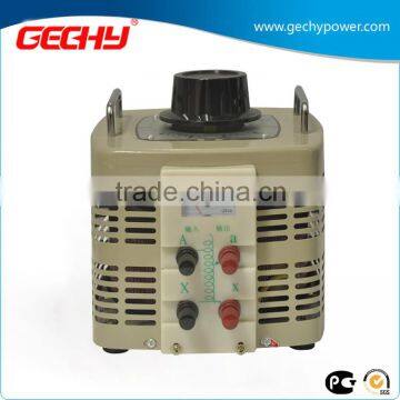 TDGC2-5KVA single phase dry type self-cooled adjustable contact type voltage regulator