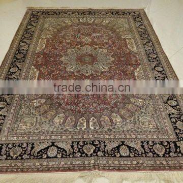 1 million Knots Handknoted silk Persian Highquality Carpet Iran Orientalrug