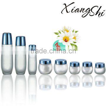 clear cosmetic glass bottles/jars factory in China