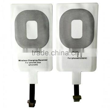 Qi Portable Charger Receiver for IPhone 5/5s/5c, Wireless Charger Receiver for IPhone 6/6s/lighting Usb photo-3