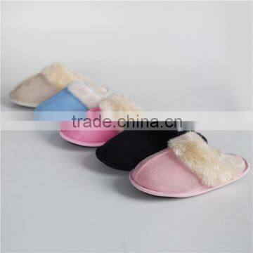 Woman microsuede indoor slipper