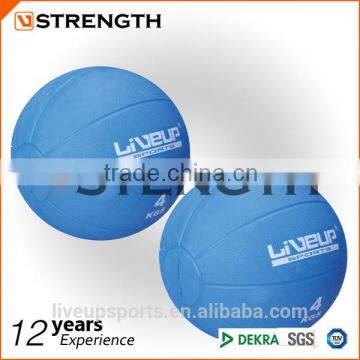 crossfit rubber medicine ball with logo