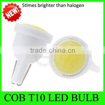 guangzhou auto parts factory price 40lumen small W5W 168 194 151 t10 led COB White Car Interior Light