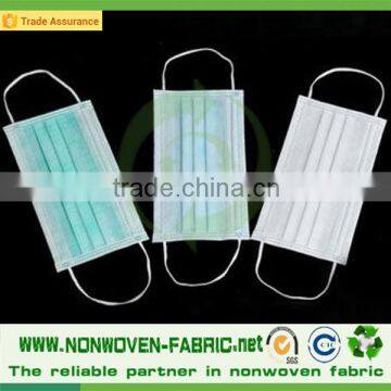 Non-toxic sms nonwoven medical fabric,face mask raw material, disposable sms surgical gown fabrics sms non-woven fabric factory