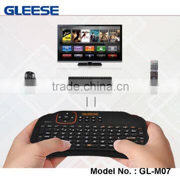 GLEESE 2.4G RF Rii mini i8+ Wireless Keyboard Touch Pad mouse Backlit gaming Keyboard for HTPC Tablet