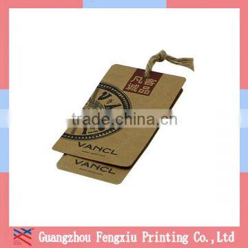 Clothing Paper Hangtag,Kraft Label Hang Tag,Custom Paper Garment Tag photo-4