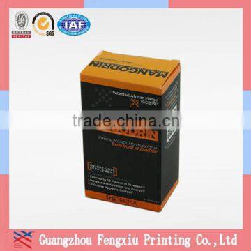 China Manufacturer Paper Pharmaceutical Box Packaging Design