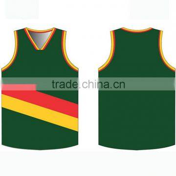 Newest Style Traning Sport Mesh Fabric Training Singlet