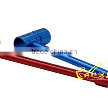 GT02089 The Hammer Shape Mix Color al Metal Smoking Pipe photo-6