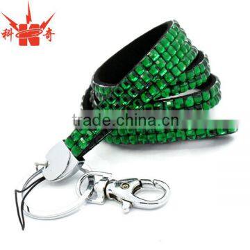 Hot sale fashion wholesale custom bling lanyard                        
                                                Quality Choice