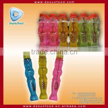 Fast moving Lady fish bubble soap