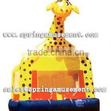 best popular giraffe model inflatable bouncer cheap on sale, inflatable toys SP-AB016