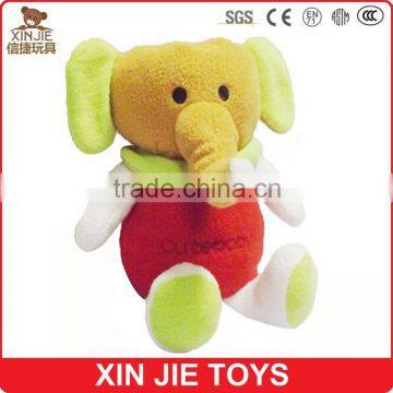 Cute Elephant Baby Bottle Sleeve Customize Plush Cute Elephant Milk Bottle Sleeve Baby Pacifier Toys photo-6