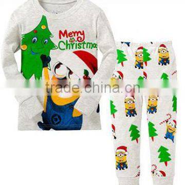 new arrivals kid pajamas, baby long sleeve pajamas with cartoon printing 625