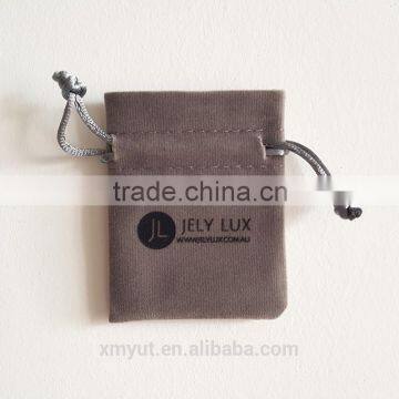 Velvet Pouch Drawstring Bag Logo photo-4