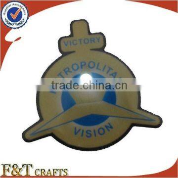 2014 New custom printing light led badge