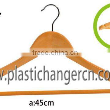 wood suit hanger, luxury wood suit hanger, wood hanger for suit