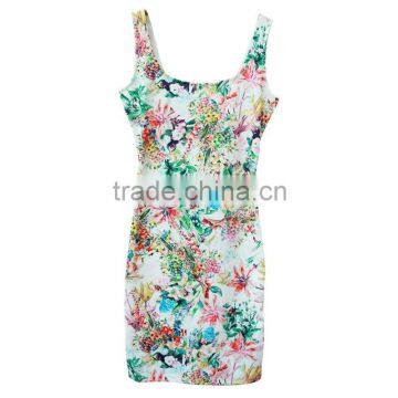 Summer Female Sexy Floral Dress