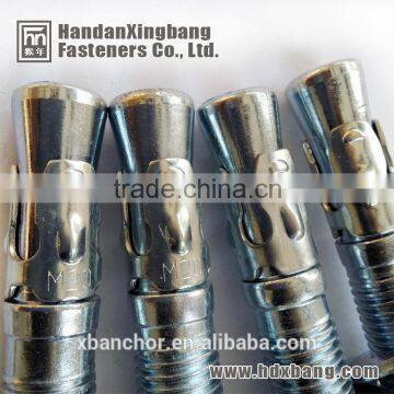 ANSI 1GI through bolt with white zinc plated made in hebei handan yongnian