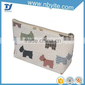 wholesale canvas cosmetic bag travel modella Cosmetic bag