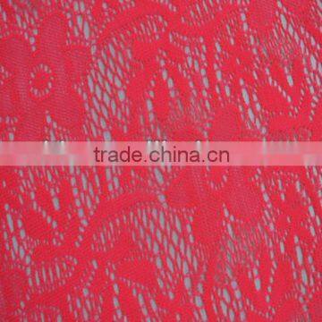 200D polyester lace fabric hot sale