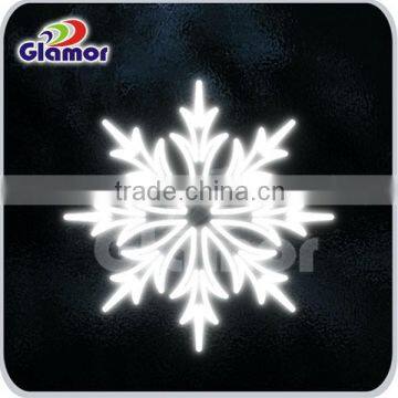 LED snowflake christmas party decoration motif