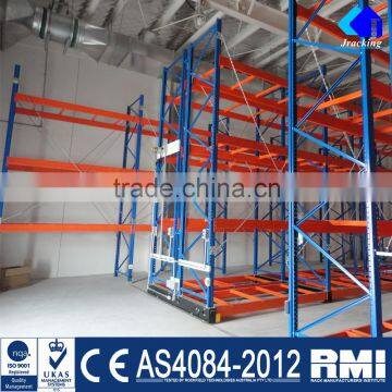 Jracking Industrial Shelving Warehouse Electric Mobile Racking