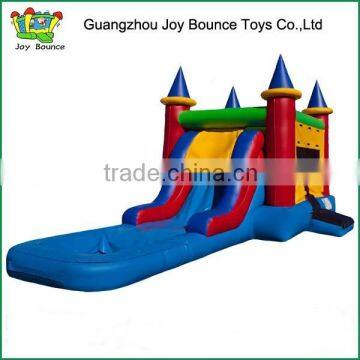 small castle with water slide inflatable air castle slide ,adult inflatable jumping castles