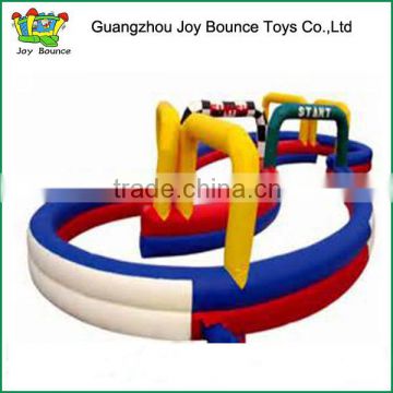 new inflatable race car track funny inflatable games