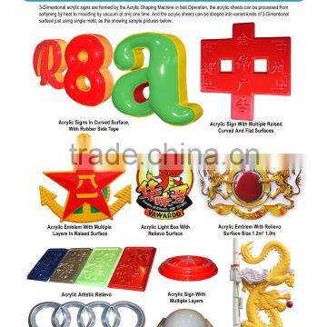 Bonsun BS1313 Acrylic Vacuum Forming Equipment Price photo-3