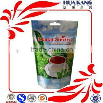 Green tea bag packing