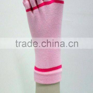 Ladies Stripe Yoga Pilates 5 Toe Non-slip Sock photo-3