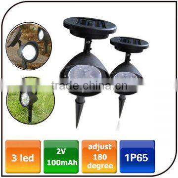 Outdoor garden decoration Security Lamp garden meadow light Waterproof led solar garden lamp