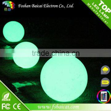 Led waterproof ball light/ color changeble hanging ball/decorative ball